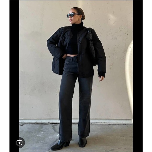 pistola Jeans Pistola Bobbie Black High Rise Criss Cross